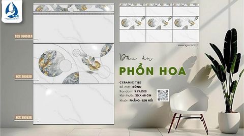 Gạch 30x60 cao cấp: SGX 36053LR - SGX 36053D - SGX 36053R