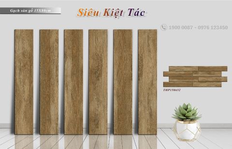 Gạch Ốp Lát 15x80 Đá - 158652VC - Sài Gòn Xanh