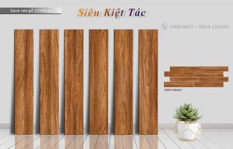 Gạch Ốp Lát 15x80 Đá - 158654VC - Sài Gòn Xanh