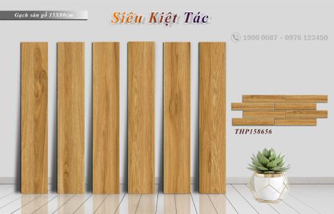 Gạch Ốp Lát 15x80 Đá - 158656VC - Sài Gòn Xanh