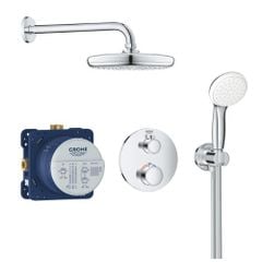 Bộ sen âm tường ổn nhiệt Tròn tempesta 210