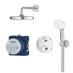 Bộ sen âm tường ổn nhiệt Tròn tempesta 210