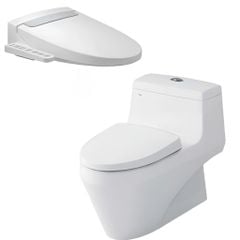 Bồn cầu kết hợp Nắp rửa điện tử INAX AC-1035+CW-H20VN