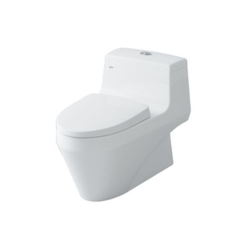 Bồn Cầu INAX AC-1035VN (AC1035VN) Thiết kế 1 Khối với Nắp Êm Aqua Ceramic