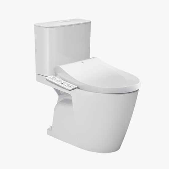 Bàn cầu kết hợp Nắp rửa điện tử INAX AC-602+CW-H18VN
