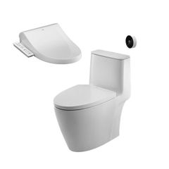 Bồn cầu kết hợp Nắp rửa điện tử INAX ACT-902+CW-H17VN