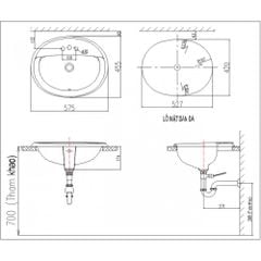 Chậu Rửa Lavabo Đặt Bàn INAX AL-2395VFC 1 Lỗ