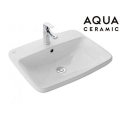 Chậu Rửa Lavabo Inax AL-2398VFC 1 Lỗ Đặt Bàn AquaCeramic