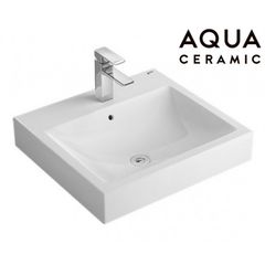 Chậu Rửa Lavabo Đặt Bàn INAX AL-536VGC 3 Lỗ 2 Tay Gạt