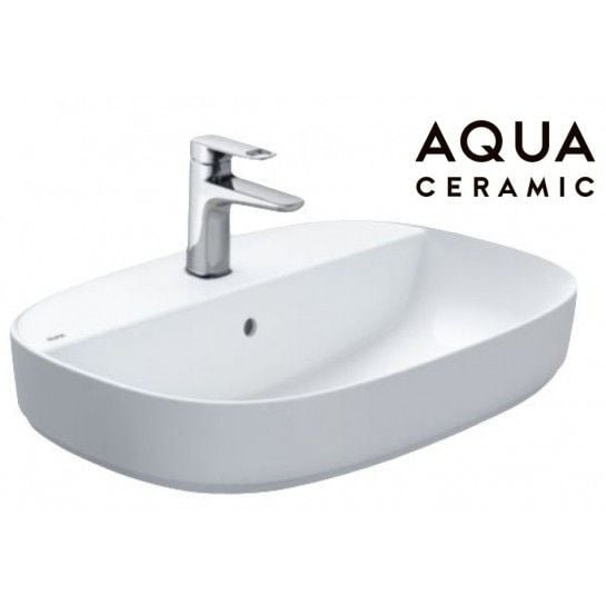 Chậu Rửa Lavabo Đặt Bàn INAX AL-652VGC 3 Lỗ 2 Tay Gạt