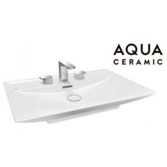 Chậu Rửa Lavabo Đặt Bàn INAX AL-S630VGC 3 Lỗ Gắn Vòi 2 Tay Gạt