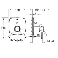 Mặt nạ bộ trộn âm 2 chế độ Grandera 24068IG0