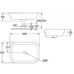 Chậu đặt bàn Grohe 39124001