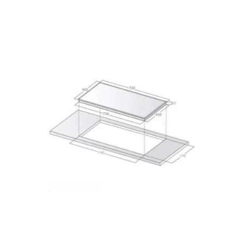 Bếp từ hai vùng nấu LCI 809 Plus: Nâng tầm trải nghiệm nấu nướng