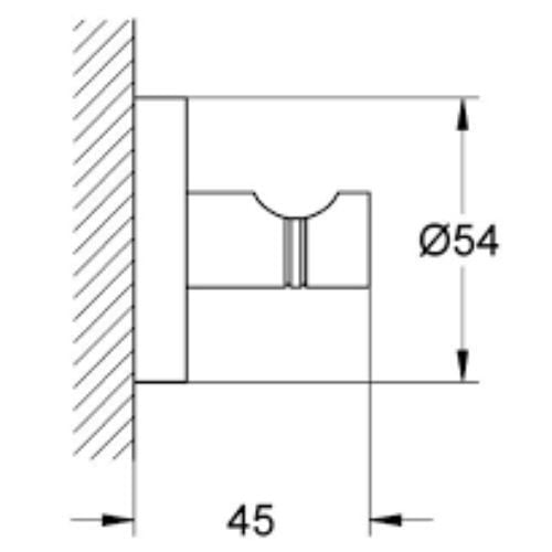 Móc treo Grohe 40364001