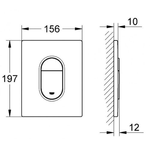 Nút ấn Grohe 38844000