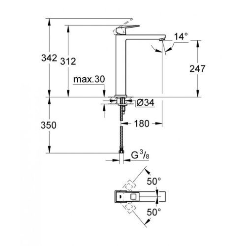 Vòi chậu Grohe 23406000