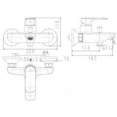 WF-1M11 Củ Sen American Standard Loven Nóng Lạnh