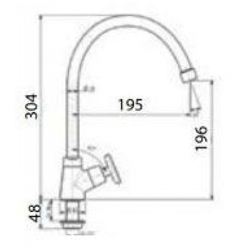 WF-T706 Vòi bếp Winston