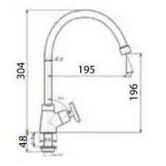 WF-T706 Vòi bếp Winston
