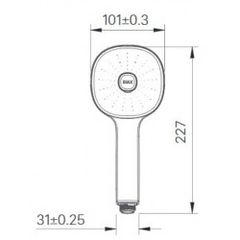 Tay Sen Tắm INAX BF-SC8 (-8C) Tăng Áp