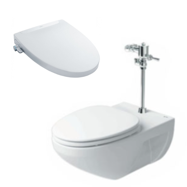 Bồn cầu treo tường két âm INAX AC-22P+CW-S32VN