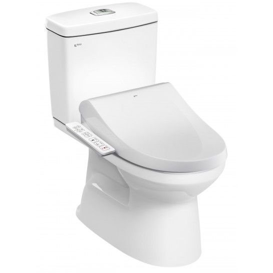 Bàn cầu kết hợp Nắp rửa điện tử INAX C-504A+CW-H17VN