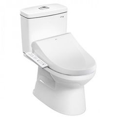 Bồn cầu kết hợp Nắp rửa điện tử INAX C-504A+CW-H18VN