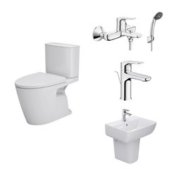 Combo INAX Trọn Bộ AC-602VN + L-312VFC + LFV-1402S + BFV-1403S-4C