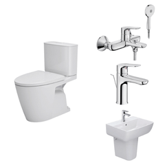 Combo INAX Trọn Bộ AC-602VN + L-312VFC + LFV-1402S + BFV-1403S-8C