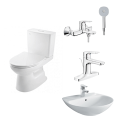 Combo INAX Trọn Bộ C-514VAN + L-285VEC + LFV-1401S + BFV-1403S-7C
