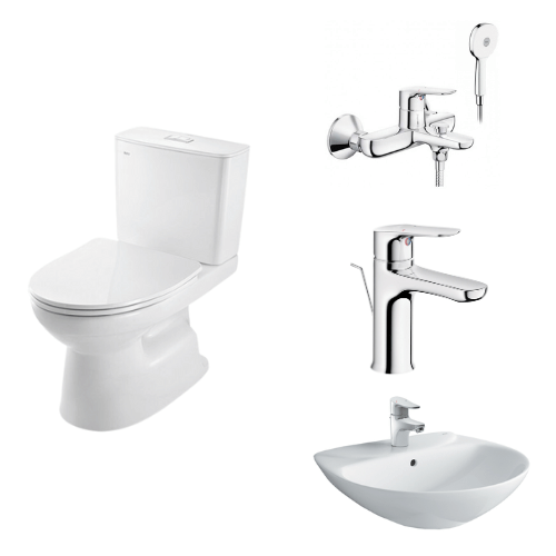 Combo INAX Trọn Bộ C-514VAN + L-285VFC + LFV-1402S + BFV-1403S-8C