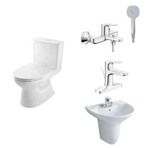 Combo INAX Trọn Bộ C-514VAN + L-288VEC + LFV-1401S + BFV-1403S-7C