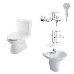Combo INAX Trọn Bộ C-514VAN + L-288VEC + LFV-1401S + BFV-1403S-7C