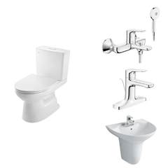 Combo INAX Trọn Bộ C-514VAN + L-288VEC + LFV-1401S + BFV-1403S-8C