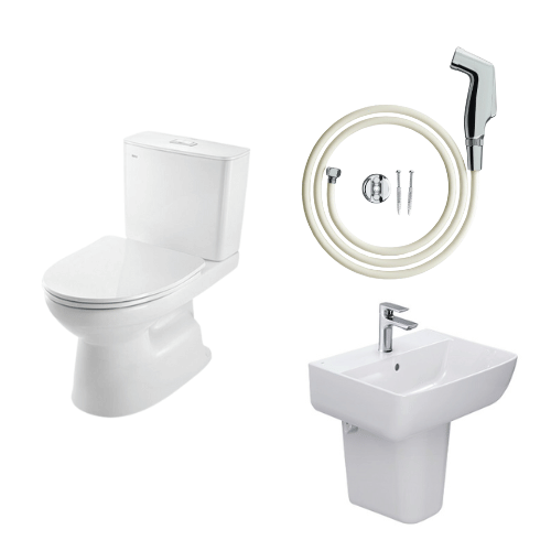 Combo INAX Trọn Bộ C-514VAN + L-312V(EC/FC) + CFV-102M