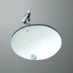 Chậu Rửa Lavabo Âm Bàn INAX L-2293V Kiểu Oval Đặt Chìm