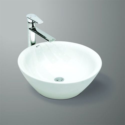 Chậu Rửa Lavabo Inax L-445V Hình Tròn Để Trên Bàn
