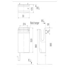 Máy Sấy Tay INAX JT-1000 Sử Dụng Điện 220V