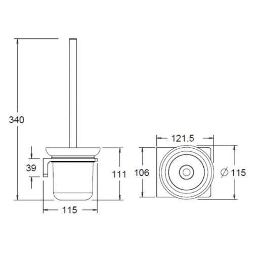 K-1386 Phụ Kiện Vệ Sinh Acacia E