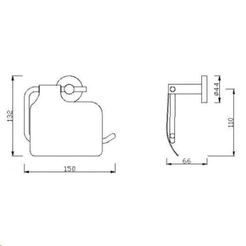 K-2801-43-N Đựng Giấy Vệ Sinh Concept