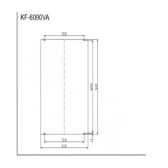 Gương Tráng Bạc Phòng Tắm INAX KF-6090VA