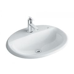 Chậu rửa Lavabo INAX L 2395V dương vành 3 lỗ