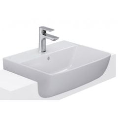 Chậu Rửa Lavabo INAX L-345VEC 3 Lỗ Bán Âm Bàn