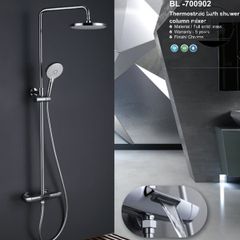 Cây Sen Vòi Tắm Điều Chỉnh Nhiệt Độ BELLO BL-700902