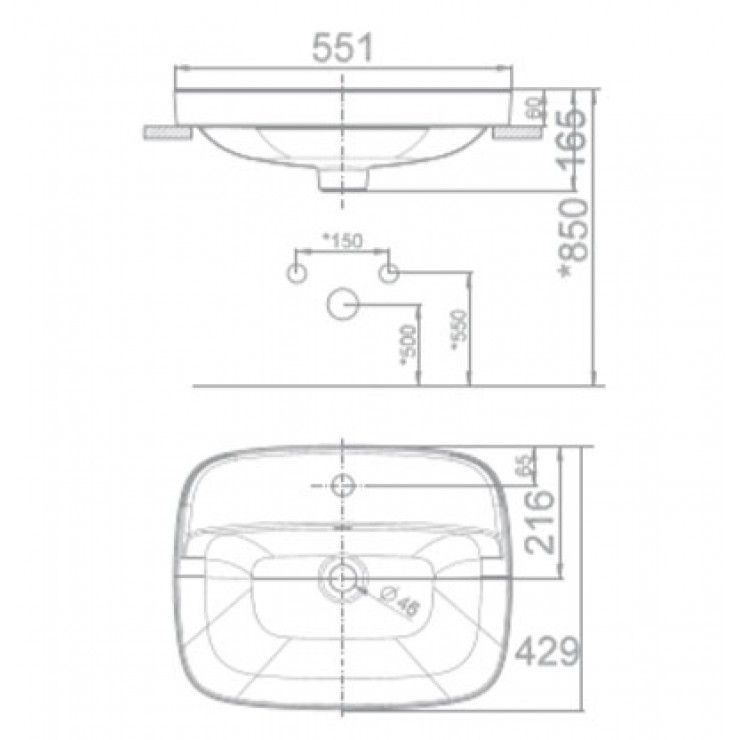 VF-0420 Chậu đặt bàn Signture