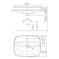 VF-0420 Chậu đặt bàn Signture