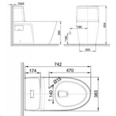 VF-1808TPL Bộ cầu Acacia SS Với Nắp Pristine