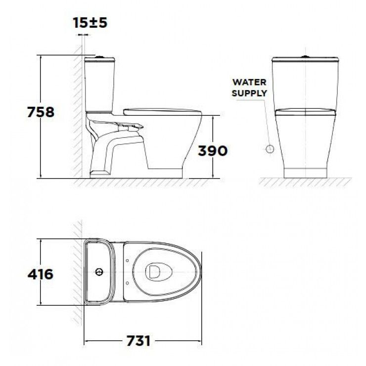 VF-2162 Bộ cầu 2 khối LOVEN