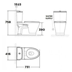 VF-2162 Bộ cầu 2 khối LOVEN